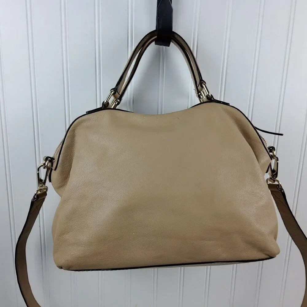 Kate Spade Cruiser Allen Street Raquelle Leather Satchel Shoulder Handbag Purse